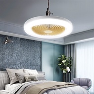 AC85-265V Modern Ceiling Fan with Led Light Bedroom Living Room Dining Room Light Torch Ceiling Fans Light E27 Ventilator Lamp White New