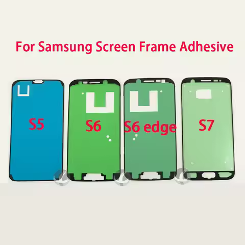 2pcs / Lot Front Frame LCD Screen Adhesive for Samsung Galaxy S3 S4 S5 S6 S7 Edge S8 S9 S10 Plus Wat