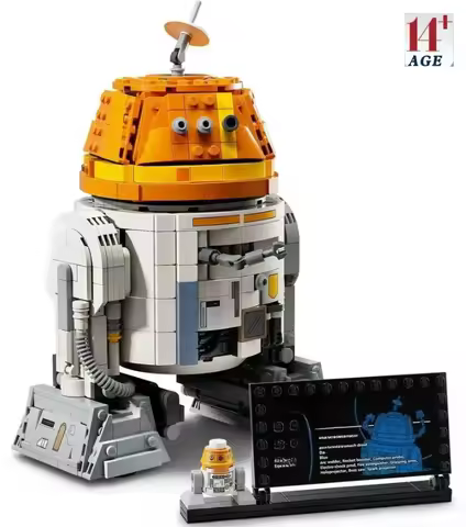 2025 1039pcs Creativity Robot Model Set 75416 Creative Assembly Toys for Children Cute Christmas Bir