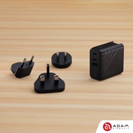 ADAM elements P67 GaN 67W 3-Port Fast Charging Wall Charger