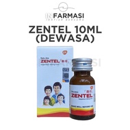 Zentel Suspension Albendazole 400mg/10ml - Ubat Cacing Dewasa