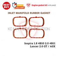 Inlet Manifold Gasket (1 Set) Inspira 1.8 4B10 2.0 4B11 / Lancer 2.0 GT / ASX