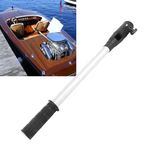 Outboard Motor Tiller Extension Handle Tiller Handle Extension Aluminum Tube for Outboard Type Handl