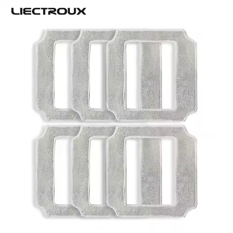 (For yw910) Fiber Mopping Cloths for Liectroux Window Cleaning Robot ,6pcs/pack
