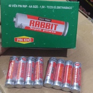 40 rabbit batteries 1.5v AA