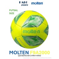 Genuine Molten F9A2000-L futsal soccer ball | Halo Sports