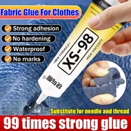 Gam Kasut Super Fabric Glue For Clothes Fabrik Kain Adhesive Leather Like3m&502 Repair Waterproof补鞋胶
