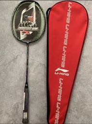 Lining 李寧 羽毛球拍 風刃900c 黑灰