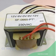 LIVE Autogate transformer 12v-9v-0v-9v-12v 230vac input