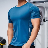 Sport T-shirt Quick Dry Short Sleevee Workout Gym TShirt Compression Fiess Running Tops Soft Summer T Shirt Men Rashgard