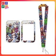 🔥Stock Clearance🔥Marvel Avengers Cute Lanyard Card Holder Lanyard Neck Strap Card Holder ID Key Chai