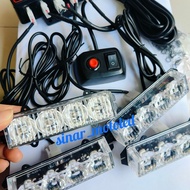 MATA FEDERAL SIGNAL LED LIGHT 4 EYES WITH MODULE - FEDERAL SIGNAL 4 EYES ON VARIOUS MODES