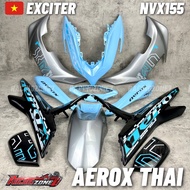 🇻🇳EXCITER AEROX THAI COVER SET NVX155 V2/ AEROX THAI COVER SET NVX155 Terbaru 2024 2023 Aerox thai