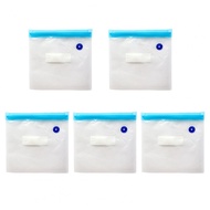 5Pcs Durable Food Storage Pouches Food Grade Large Capacity Lightweight Vegetable Food Vacuum Sealer Bags Saver Meals Tool