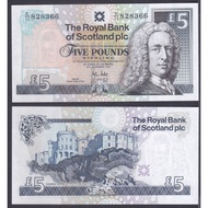 Scotland 2010 5 Pounds UNC (P-352)