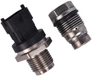 1Set Pressure Sensor Kit/Fit For Volvo FL FE D5E D6E B5LH B5RH B6R B7R 20973777 Fuel Common Rail Pre