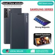 Samsung S22 /S22 Plus / S21 Ultra / S21 Plus Smart View Window Samsung Flip Cover Samsung Phone Case