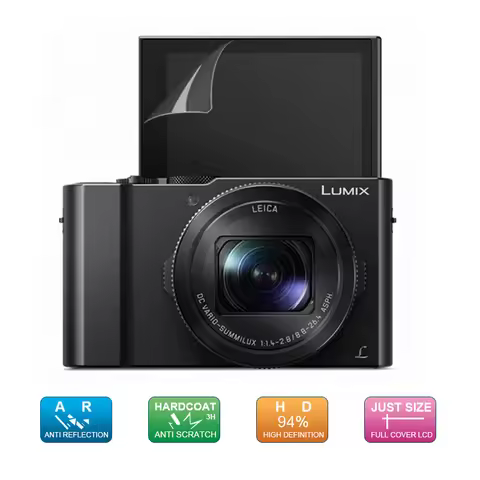 (6pcs, 3pack) LCD Guard Film Screen Display Protector for Panasonic Lumix DMC-LX10 / DMC LX10 LX15 L