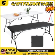 6Ft Folding Table Meja Lipat Heavy Duty Banquet Table Outdoor Event Catering Dining Buffet Meeting E