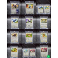 Pokemon Collection-Plain Elements White Leaves Thai Card scC SV8a