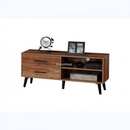 4 Feet TV Cabinet Wood / Hall Cabinet / Lounge Cabinet / Display Cabinet