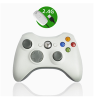 無線遊戲手掣-帶2.4G接收器-白色