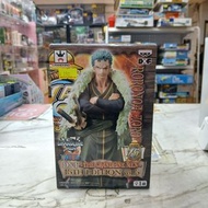 （旺角家樂坊17樓門市現貨）全新 Banpresto 《海賊王》DXF The Grandline Men 15週年紀念版第五彈羅羅亞·索隆（Roronoa Zoro）公仔