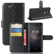 Kickstand Leather Phone Case For Sony Xperia XA2 /Sony Xperia XA2 Ultra /xa2 Plus Flip Case