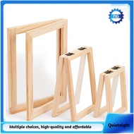 [Quietnight.my]3 Pieces Paper Making Wooden Paper Making Mould Papermaking Screen Kit 3 Size Frame f