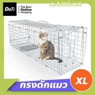Doti กรงดักแมว พับได้ กับดักแมว cat cage กรงเหล็ก ขนาดใหญ่