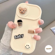 Soft Cover Compatible for IPhone 7 8 6 6s Plus X XS Max XR 11 14 12 13 11 Pro Max Creative Cute 3D D