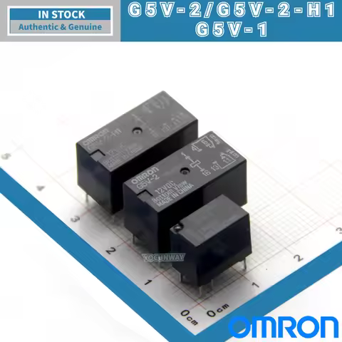 New Authentic Original OMRON Signal Relay G5V-1 G5V-2-H1 3V 5V 9V 12V 24V 48V 6PIN 1A 8PIN 2A DC12V 
