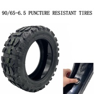 90/65-6.5 11inch Electric Scooter Snow Off Road Tire With Nail 11 Inch Electric Scooter Anti-skid Tires Inner Tubes Anti-Puncture Snow For Zero Dualtron KuGoo LAOTIE ANGWATT DUOTTS Scooters Replacement Part Accessory