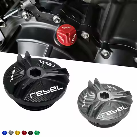 For Honda Rebel 300 Rebel 500 CMX Rebel300 Rebel500 Rebel1100 engine oil cap bolts fuel filler cap p