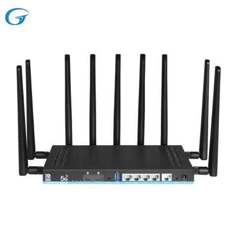 GJDZ SIM Card 5G Router 2*SIM Wifi6 3000Mbps Openwrt DDR4 1GB 4*LAN USB3.0 5G Modem MU-MIMO 4T4R Ant