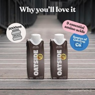 OATSIDE Protein Chocolate Oat Milk 250ml x 24 - 20g Protein Drink, 3000mg BCAA, Dairy Free