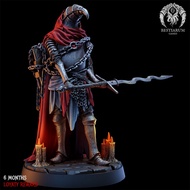 DND Redemption Hero Necromancer Model Miniature Tabletop Game Vampire Slayer Monk Necromancer DND Ro