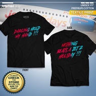 Darling Hold My Hand , Nothing Beats A Jet2Holiday UNISEX Premium Cotton Shirt - TR - Aydiya Clothin