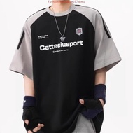 【✅READY STOCK🇲🇾】400gsm 100% Cotton Unisex Oversized T-shirt plus size Couple Tees baju lelaki现货纯棉重磅宽