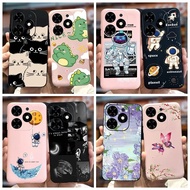 For Infinix Smart 8 Case X6525 Stylish Painted Cover Soft Silicone Phone Case For Infinix Smart 8 Sm