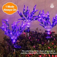 Solar Lavender light outdoor waterproof Solar Garden light Solar Lamp Outdoor Garden Fence Yard Balc