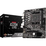 MSI A520M-A PRO Micro ATX Motherboard - Compatible with Ryzen 5000 Series (AM4) - AMD A520 Chipset