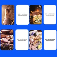 9pcs/set ROSE BP SOLO Photocards Album BP Lomo Card Kpop Postcards 9pcs/set ROSE BP SOLO Photocards 