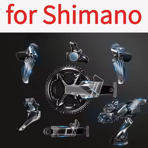 Bicycle Drivetrain Protection Film for Shimano 7170 / 8170 / 9270 Groupsets