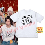 Korean kpop t-shirt NCT WISH asia tour log in CHARCTER version (bonus polaroid)