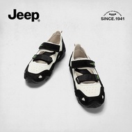 Jeep Jeep Niche Retro Sports Mary Jane Shoes Women All-Match Breathable Casual Shoes Moral Training 