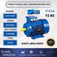ENGA 10HP TO 20HP (7.5KW~15KW) Three Phase Motor Y2 B3 Foot Mounting Electric Motor Industry Motor
