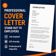 Cover Letter Writing | Professional & ATS Optimized | Job Application Support