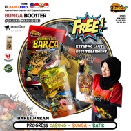 PELET BUNGA SHRIMPELET BARCA pemecah cabung bunga solid pakan channa maru YS RED Xtra Melanin Guanin