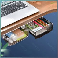 under-Desk Drawer Type Storage Box Invisible Drawer Box Desk Desk Bottom Adhesive Drawer